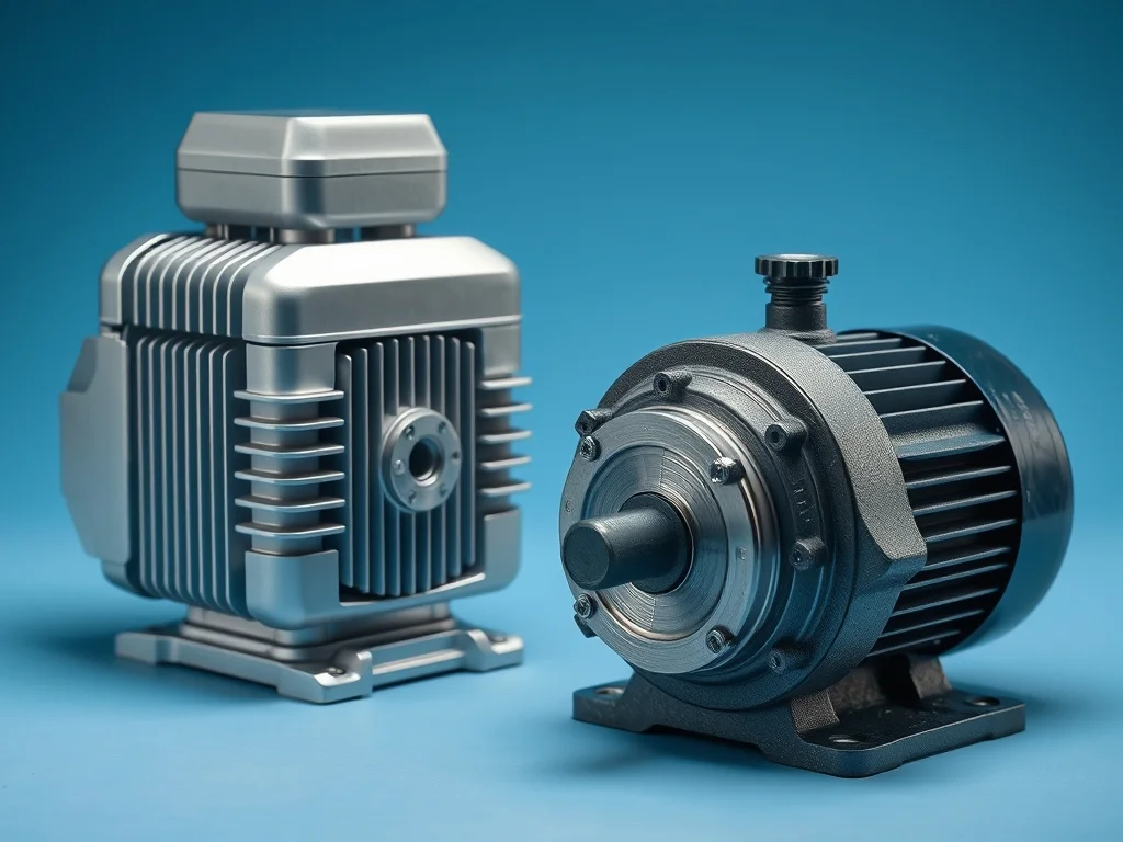 Aluminium vs Cast Iron Motor Body: Which to Choose - Technical knowledge center article illustration