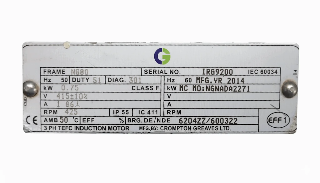 How to Read a Motor Nameplate