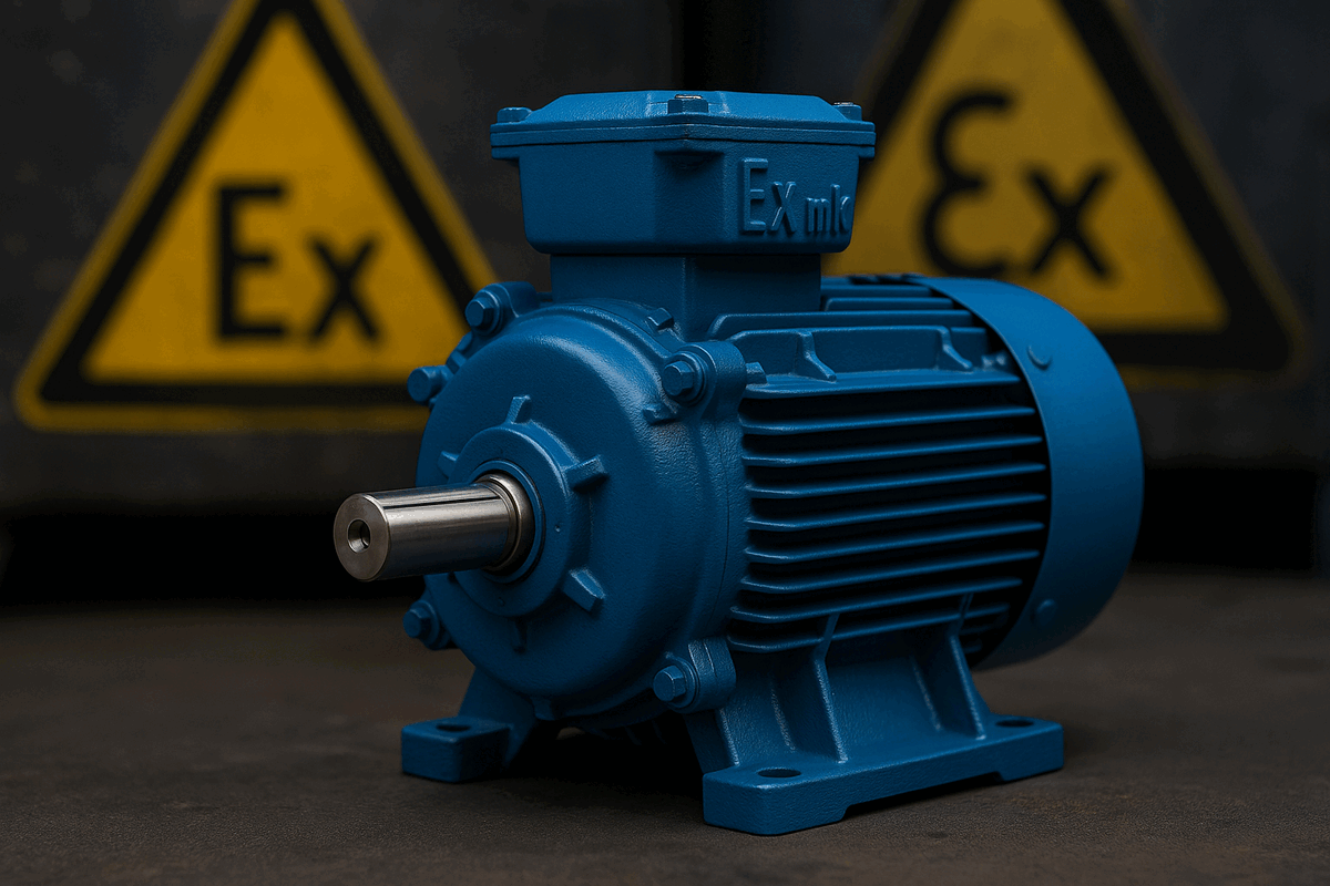 Hazardous-Area Motors: A Deep Dive into Gas Groups IIA & IIB