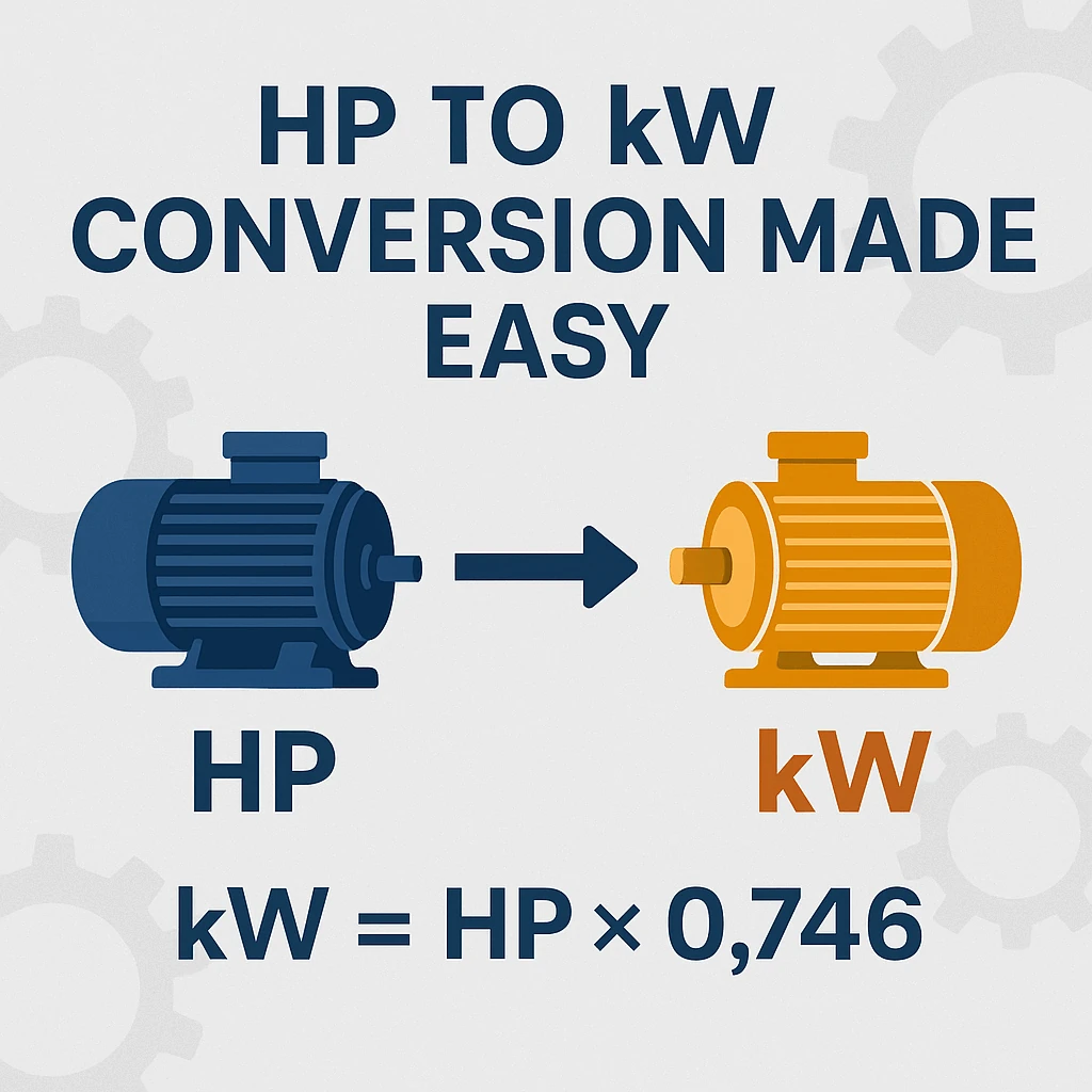 HP to kW Conversion Made Easy: A Practical Guide for Motor Users