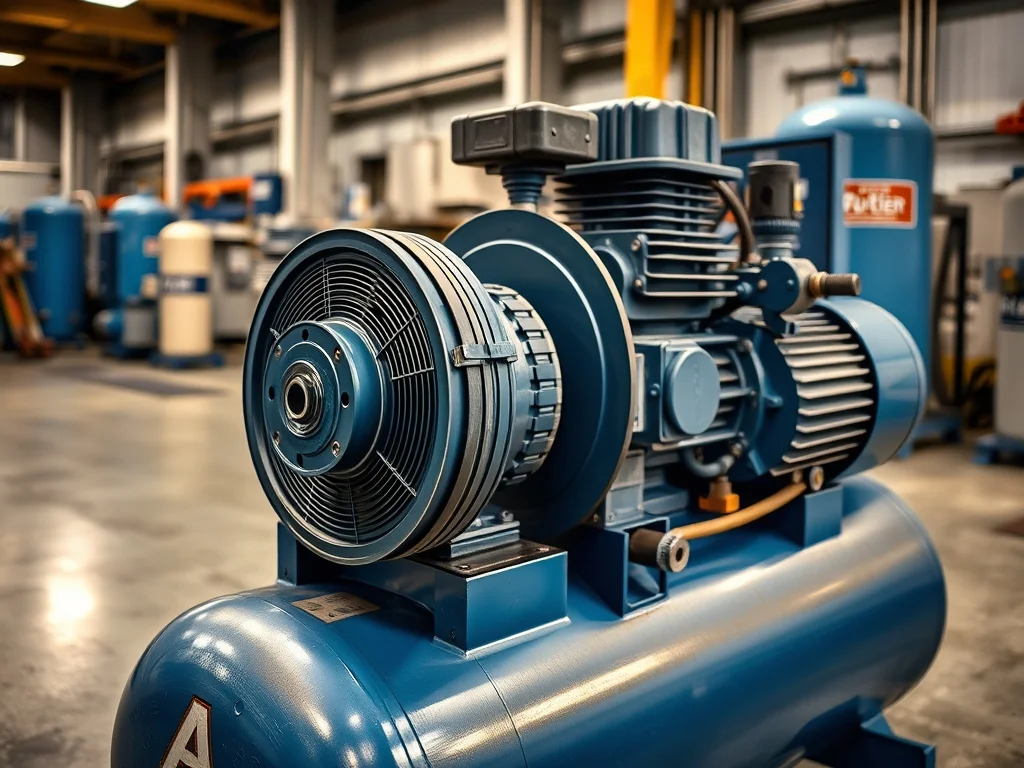 Motor Selection for Air Compressors - Technical knowledge center article illustration